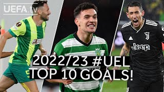 Top 10 Goals of the Season  202223 UEFA Europa League [upl. by Alleen]