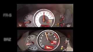 TURBO BRZ vs STOCK FRS 060 AND ACCELERATION [upl. by Essirehs]