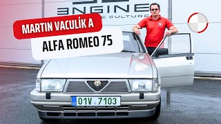 Kultovní Alfa Romeo 75 v testu Martina Vaculíka [upl. by Trab]