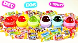 DIY EOS Jolly Ranchers Lollipops Candy Edible EOS B2cutecupcakes [upl. by Ahsiakal]