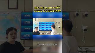 02 How to connect a WiFi camera to a wired NVR [upl. by Jaddo219]