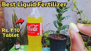 Liquid Fertilizer for Plants  20 Plants Fertilizer in just 10 Rupee [upl. by Nnuahs]