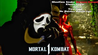 Mortal Kombat 1  Ghostface Smoke Sareena Kameo Klassic Tower On Very Hard No MatchesRounds Lost [upl. by Llerraj]