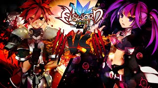 ELSWORD  PvP Lord Knight VS Void Princess  1v1 ARENA [upl. by Arodnap876]