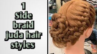 New hairstyle French braid  French hairstyles girl simple and easy [upl. by Ebert]