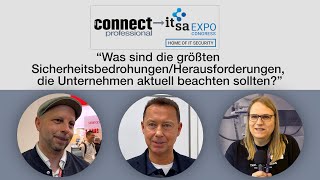 Herausforderungen Regulierungen Silos OTSecurity Cancom Tenable und TXOne auf der itsa [upl. by Pronty]