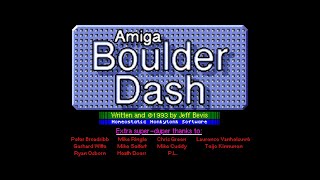 Amiga Boulder Dash [upl. by Nikolia]