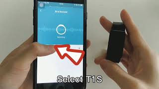 How to download app and connect ULBRE T1S smart watch to my phone IOS v s Android [upl. by Llekcir]