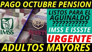 Calendario Explosivo 😱💥Pension  Aguinaldo IMSS e ISSSTE [upl. by Akeret]