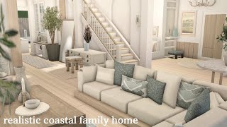 BLOXBURG realistic summer coastal family home 572k  Leqhhx [upl. by Yuu522]