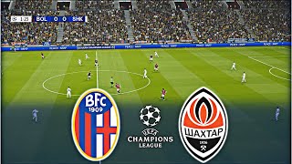 BOLOGNA vs SHAKHTAR DONETSK  UEFA CHAMPIONS LEAGUE 20242025 [upl. by Bough]