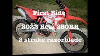 Sharp like a Razor 2022 Beta 250RR 2 stroke RideReview [upl. by Asquith]