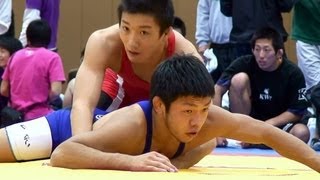 GrecoRoman Wrestling 74kg  YGU vs Kanagawa University [upl. by Oilut70]