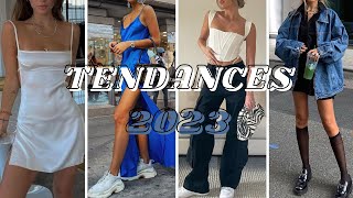 LES GRANDES TENDANCES MODE 2023 SPOIL DES TENDANCES PRINTEMPSETE 2023 [upl. by Eellah]