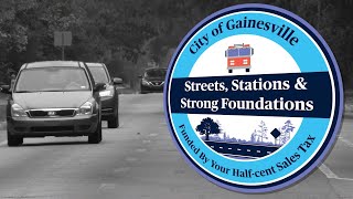 First Gainesville Roadway Project Funded by Infrastructure Surtax [upl. by Averir]