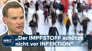 OMIKRON mit REKORDZAHLEN quotKriegen durch diesen Impfstoff keine Herdenimmunitätquot  WELT Interview [upl. by Elidad]