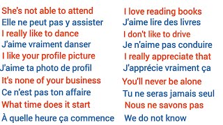 Parler lAnglais parfaitement bien en maîtrisant ces phrases simples et faciles à comprendre [upl. by Kaden]