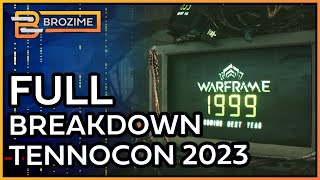 Warframe 1999 Soulframe Dagath and more  Tennocon 2023 Breakdown [upl. by Stout]