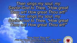 quotHow Great Thou Artquot by the Lutheran Quartet [upl. by Euginimod]