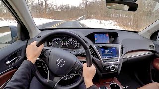 2020 Acura MDX AWD Advance Package  POV Driving Impressions [upl. by Allard286]