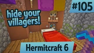 Hide your villagers — Hermitcraft 6 ep 105 [upl. by Chip]