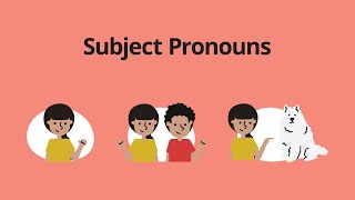 Subject Pronouns – English Grammar Lessons [upl. by Nairehs]