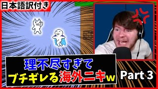 【しょぼんのアクション】日本の鬼畜ゲーにブチギレまくる海外ニキｗｗ【Part 3】【海外の反応】 [upl. by Yauqram]