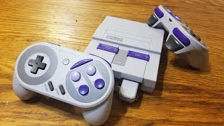 My Arcade Super Gamepad SNES Classic Wireless Controller Unboxing and Review [upl. by Hamil]