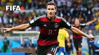 🇩🇪 Miroslav Klose  FIFA World Cup Goals [upl. by Naelcm]