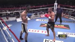 Daniel Ghita vs Gokhan Saki K1 World GP 2010 [upl. by Nolie]