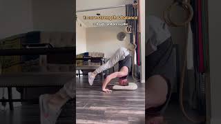 learn the press handstand yoga handstand strength [upl. by Poirer]