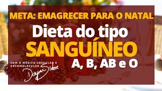 DIETA DO TIPO SANGUÍNEO Qual o seu tipo  Dr Dayan Siebra [upl. by Padraig]