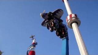 Air Race offride HD video Luna Park Coney Island NYC [upl. by Ahsilac]