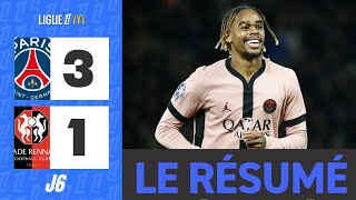 PSG  Rennes  31  Le Résumé  Ligue 1 202425 [upl. by Tavia]