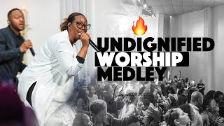 Undignified Worship Medley  ServeCity Worship [upl. by Ecirtra431]