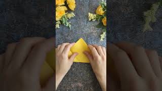 DIY Triangle Corner Bookmark  Easy Origami for Beginners diy paperart papercrafts paper [upl. by Eedyah]