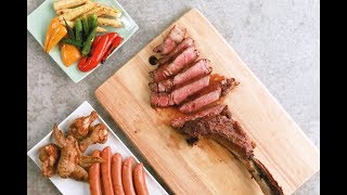 戰斧牛排 食譜 ∣ 霸氣烤肉必備肉食【COOKY烤肉系列】Tomahawk Steak [upl. by Yelir]