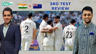 Cricbuzz Chatter NewZealand create history India suffer maiden Test whitewash at home [upl. by Chantalle581]