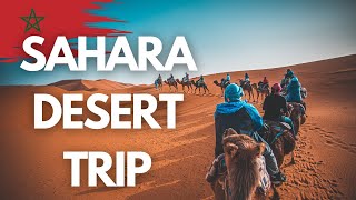 Morocco Sahara Desert Tour  3 Days from Marrakesh to Fez via Merzouga Desert 🇲🇦 [upl. by Erny]