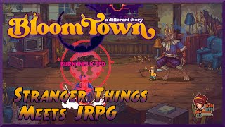 narrative RPG w turn based combat amp monster taming  Gameplay Demo quotBloowmtown A different story quot [upl. by Portingale299]