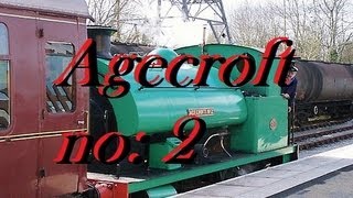 Agecroft no 2 steam locomotive at Preston Dock in Preston agecroft no 2 [upl. by Yniffit]