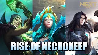 THE STORY BEHIND THE NECROKEEP HEROES  VEXANA LEORMORD AND FARAMIS [upl. by Giff]