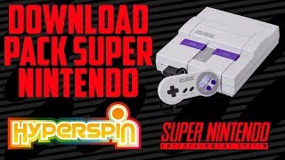 HYPERSPIN  PACK SUPER NINTENDO [upl. by Danica711]