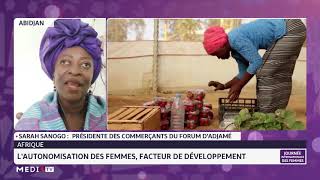 Autonomisation des femmes en Afrique où enton  La réponse avec Sarah Sanogo [upl. by Krishnah482]