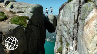 Kjerag Hike and Kjeragbolten Norway Amazing Places [upl. by Hermine]