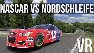 iRacing  How Fast Can A NASCAR Cup Car Lap The Nordschleife [upl. by Ilrebmyk]