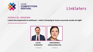 LCF24  Latest developments in antitrust  by Linklaters [upl. by Einobe]