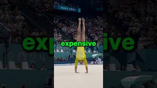 Is this the most expensive sport👀🤸‍♀️ gymnastics simonebiles gymnast olympics [upl. by Adliw]