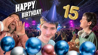 OLIVERS 15th BIRTHDAY VLOG PLUS THE BOYS FIRST CONCERT [upl. by Myrwyn]