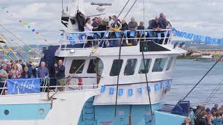 Brixham Trawler Race 2019  Setting Off [upl. by Ammadas]